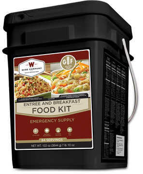 Wise Foods 07702 Grab and Go Bucket Freeze Dried Meat (60 Srvng(with Rice 20))